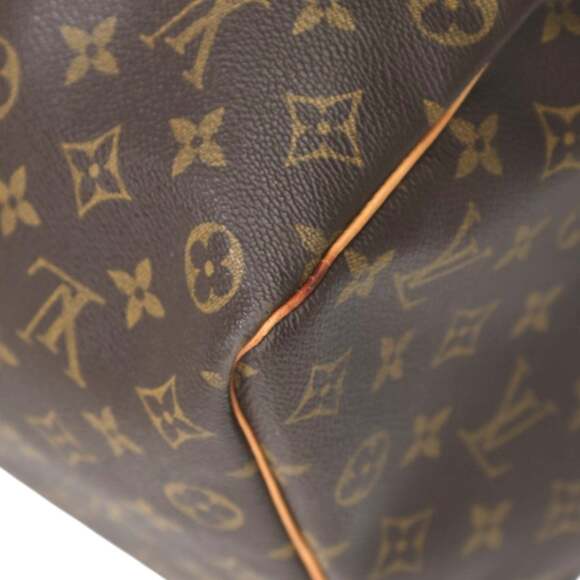 LOUIS VUITTON Authentic Brown Monogram Canvas Keepall 50 Boston Bag - Picture 9 of 16